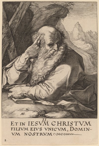 San Andrés de Hendrik Goltzius