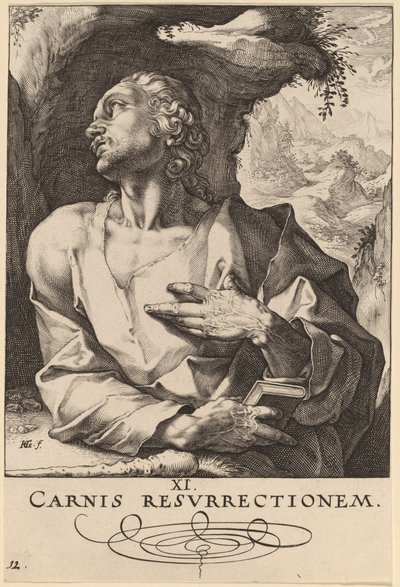 San Judas Tadeo de Hendrik Goltzius