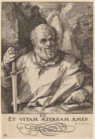 San Matías de Hendrik Goltzius