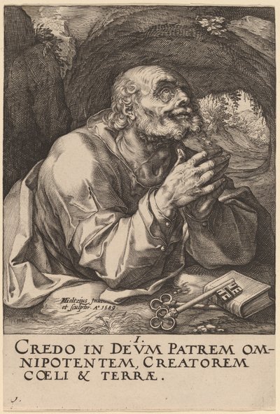 San Pedro de Hendrik Goltzius