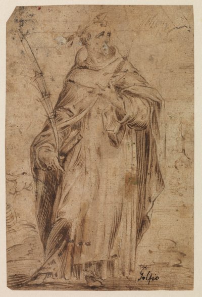 San Pedro Mártir de Hendrik Goltzius