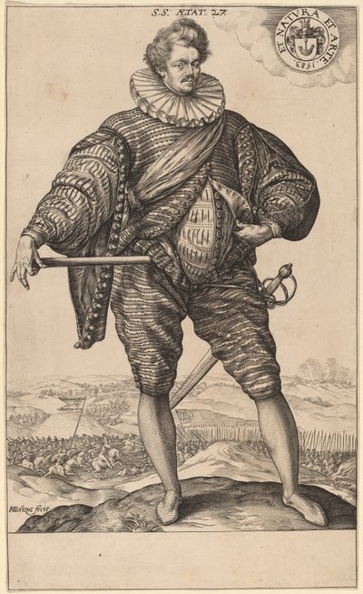Stanislaw Sobocki (?) de Hendrik Goltzius