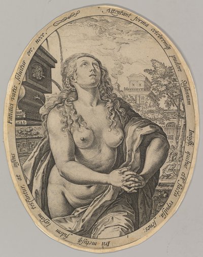 Susana, 1583 de Hendrik Goltzius