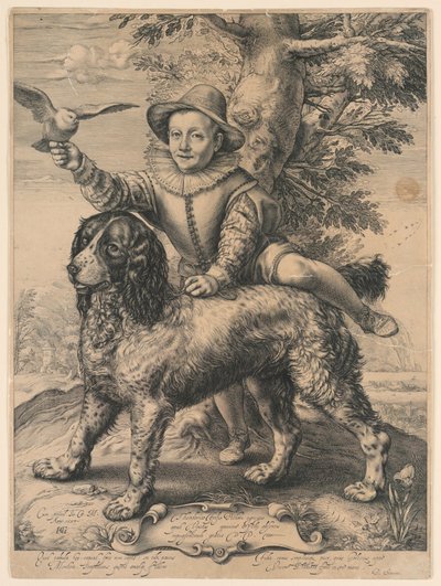 El perro de Goltzius de Hendrik Goltzius