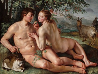 La Caída del Hombre de Hendrik Goltzius