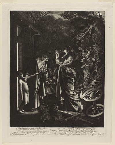 La Burla de Ceres (Ceres Buscando a su Hija) de Hendrik Goudt