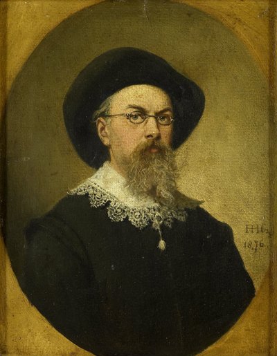 Autorretrato de Hendrik Hollander Cz.