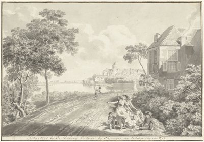 Vista de Nimega de Hendrik Hoogers