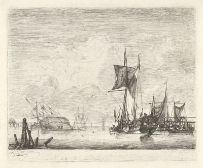vista del rio de Hendrik Kobell