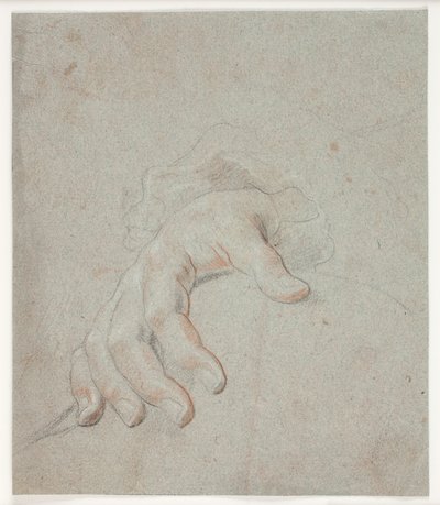 Estudio de una mano de Hendrik Krock
