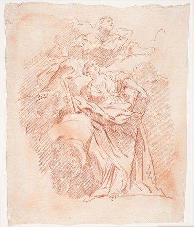 Dos figuras femeninas de Hendrik Krock