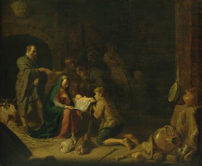 Adoración de los pastores de Hendrik Martensz Sorgh