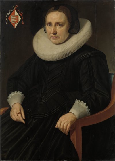 Retrato de Sara Sweerts de Weert, segunda esposa de Antonius Antonides van der Linden de Hendrik Meerman