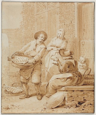 El vendedor de pescado de Hendrik Meijer