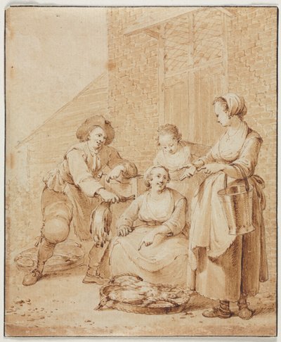 La Mujer de las Aves de Corral de Hendrik Meijer