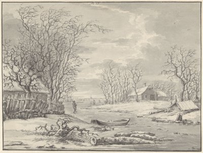 Paisaje de invierno de Hendrik Meijer