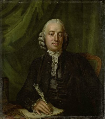Retrato de Pieter Meijer, editor y librero en Ámsterdam de Hendrik Pothoven (attributed to)