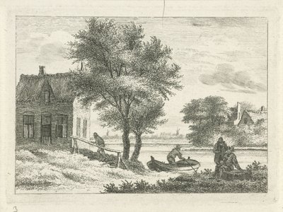 vista del rio de Hendrik Roosing
