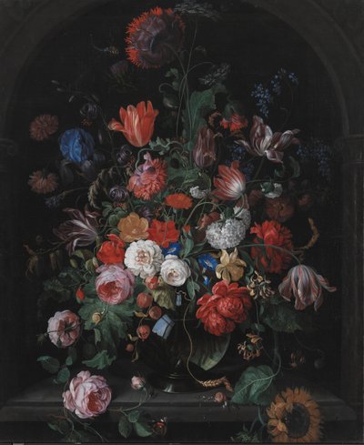 Composición floral de Hendrik Schoock