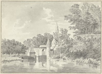 Puerta Burensche en Tiel de Hendrik Tavenier