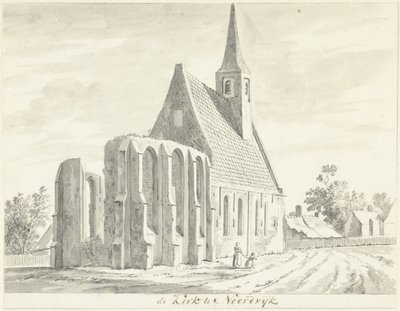 Vista de la Iglesia Blanca en Noordwijkerhout de Hendrik Tavenier