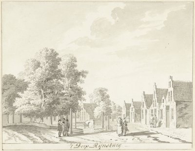 El pueblo de Rijnsburg de Hendrik Tavenier