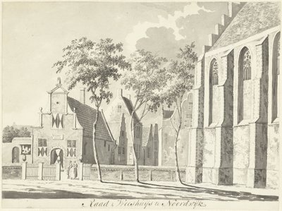 Ayuntamiento y orfanato en Noordwijk de Hendrik Tavenier