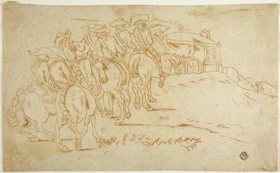 Carruaje de escolta de caballería de Hendrik Verschuring