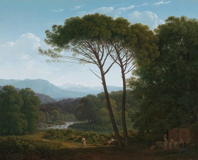 Paisaje italianizante con pinos
Paisaje italianizante con pinos de Hendrik Voogd
