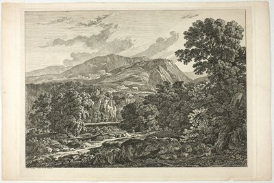 Paisaje romano de Hendrik Voogd