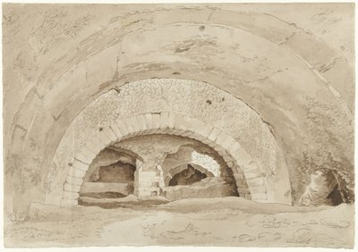 Las llamadas Caballerizas de Mecenas en Tívoli
Restos de una ruina romana de Hendrik Voogd