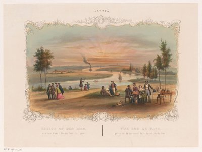 Vista del Bajo Rin desde el Hotel Bellevue en Arnhem
Vista del Rin desde el Hotel Belle Vue (título del objeto)
Arnhem (título de la serie en el objeto) de Hendrik Wilhelmus Last (attributed to)