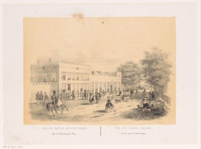 Vista del Gran Bazar Real de La Haya
Vista del gran bazar en la Scheveningsche weg (título en el objeto) de Hendrik Wilhelmus Last