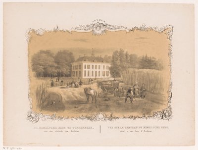 Vista de la finca y la casa Hemelse Berg en Oosterbeek
Hemelsche berg en Oosterbeek, a una hora de Arnhem (título en el objeto)
Arnhem (título de la serie en el objeto) de Hendrik Wilhelmus Last