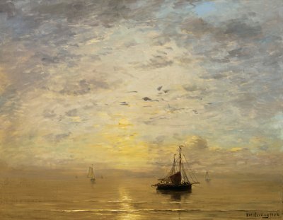 Marina de Hendrik Willem Mesdag