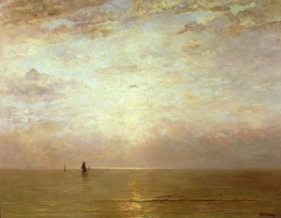Atardecer, c.1887 de Hendrik Willem Mesdag