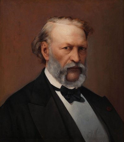 Retrato de Hendrik Conscience 1812-1883 de Hendrik de Pondt