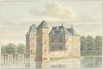 Castillo de Moersbergen, cerca de Doorn de Hendrik de Winter