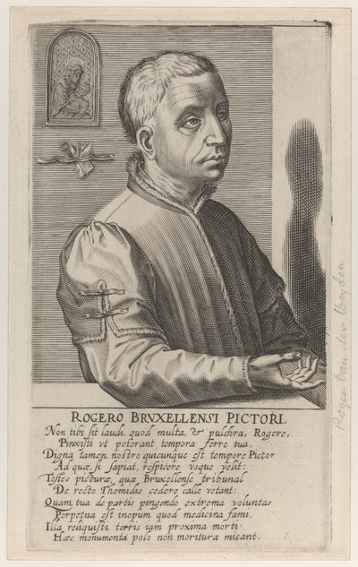 Roger van der Weyden el Joven, c.1610 de Hendrik the Elder Hondius