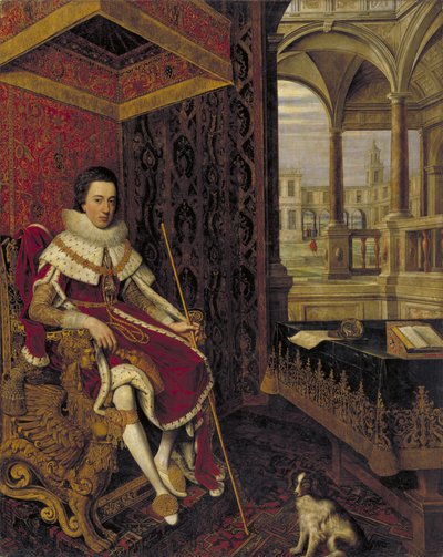 Carlos I (1600-1649) cuando era Príncipe de Gales de Hendrik van II Steenwijck