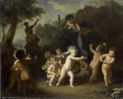Putti Jugando de Hendrik van Limborch