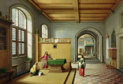 Cristo en la casa de Marta y María de Hendrik van Steenwyk