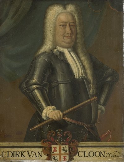 Retrato de Dirk van Cloon, Gobernador General de las Indias Orientales Holandesas de Hendrik van den Bosch (free after)