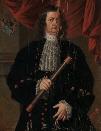 Christoffel van Swoll (1713-1718)
Retrato de Christoffel van Swoll (Swol, Zwol), Gobernador General de las Indias Orientales Holandesas de Hendrik van den Bosch
