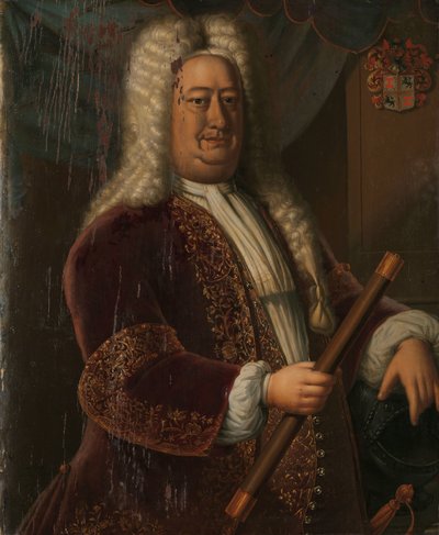 Dirk van Cloon (1730-1735)
Retrato de Dirk van Cloon, Gobernador General de las Indias Orientales Holandesas de Hendrik van den Bosch