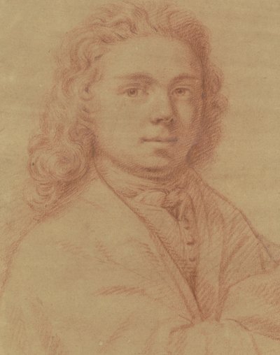 Autorretrato del dibujante Hendrik van der Vugt de Hendrik van der Vugt