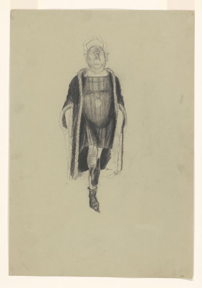 Figura con la nariz en el aire de Henk Henriët