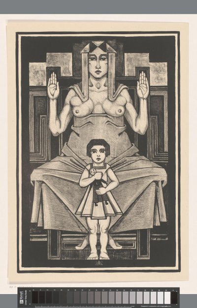 Madre con hijo de Henk Schilling