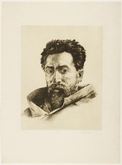 Un huelguista de Henri Charles Guérard
