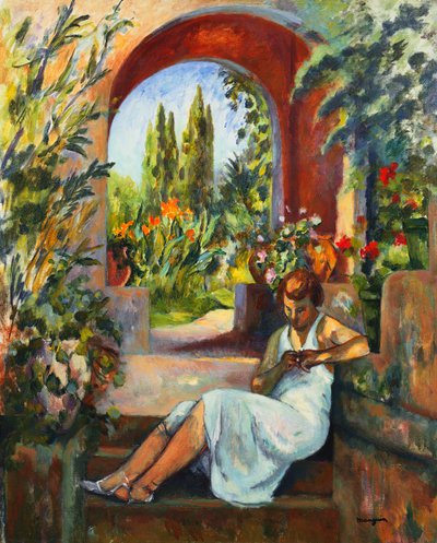 Figura bajo el arco; Figure Sous la Voute de Henri Charles Manguin